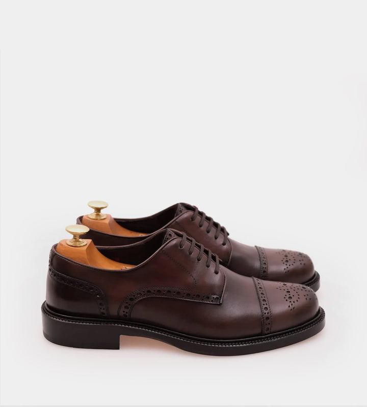 Caruso Derby Cap Toe